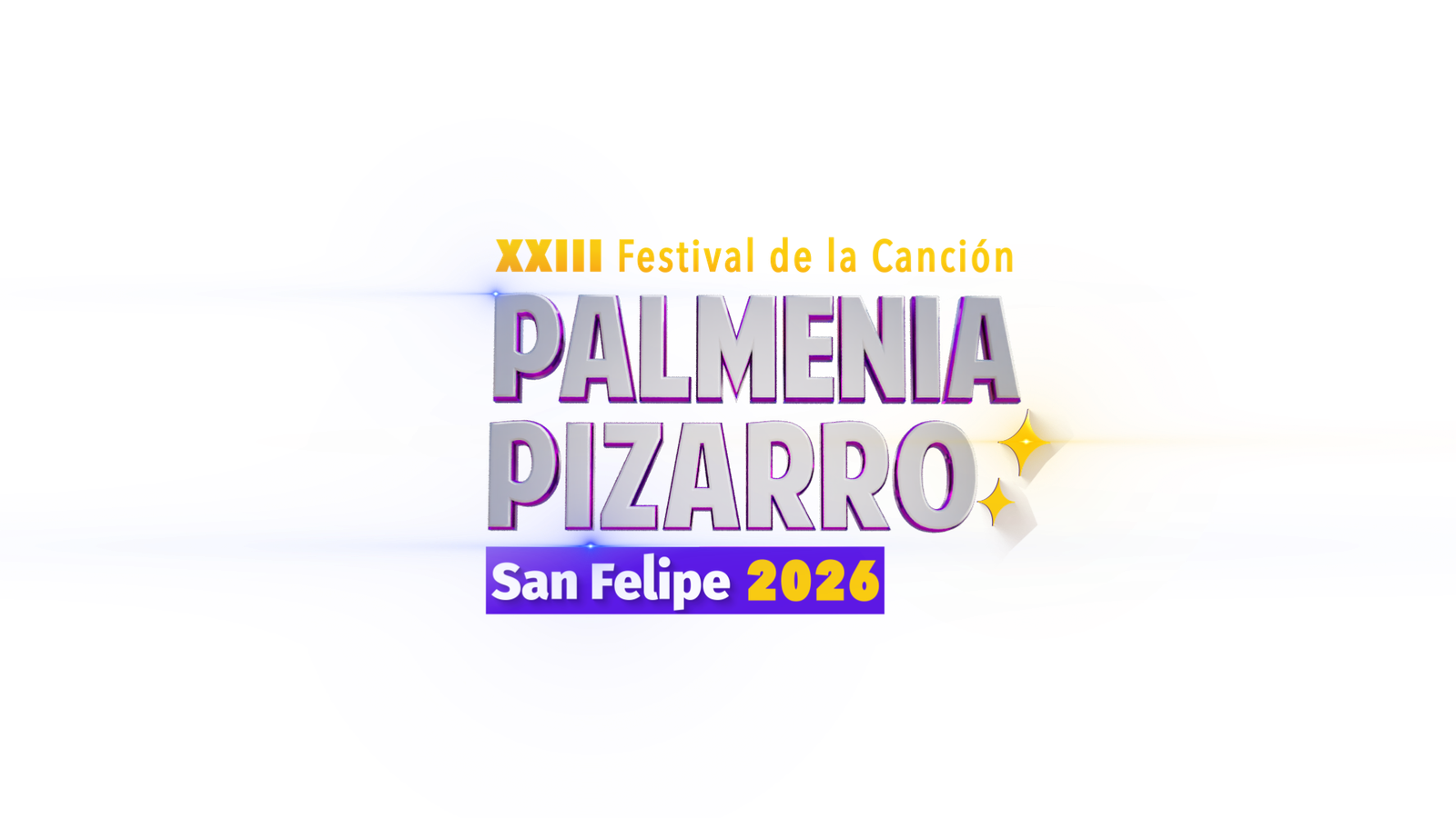 Identidad gráfica del Festival Palmenia Pizarro 2026